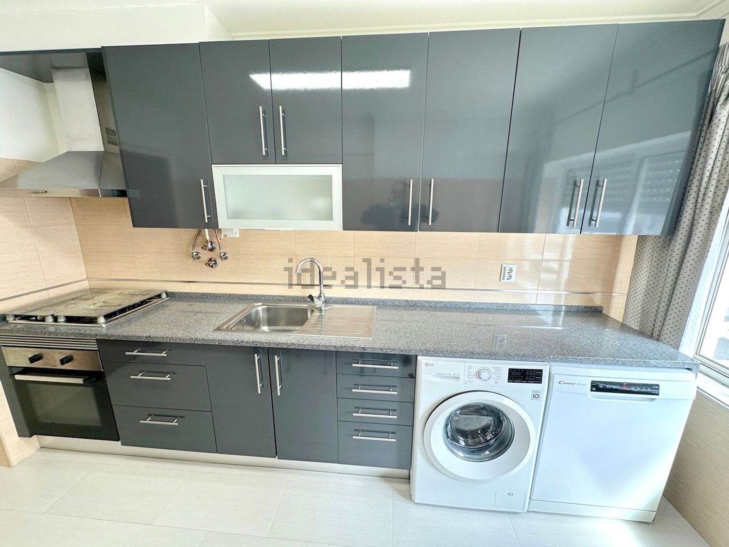 出租公寓 t2在Avenida Rui Grácio - 厨房