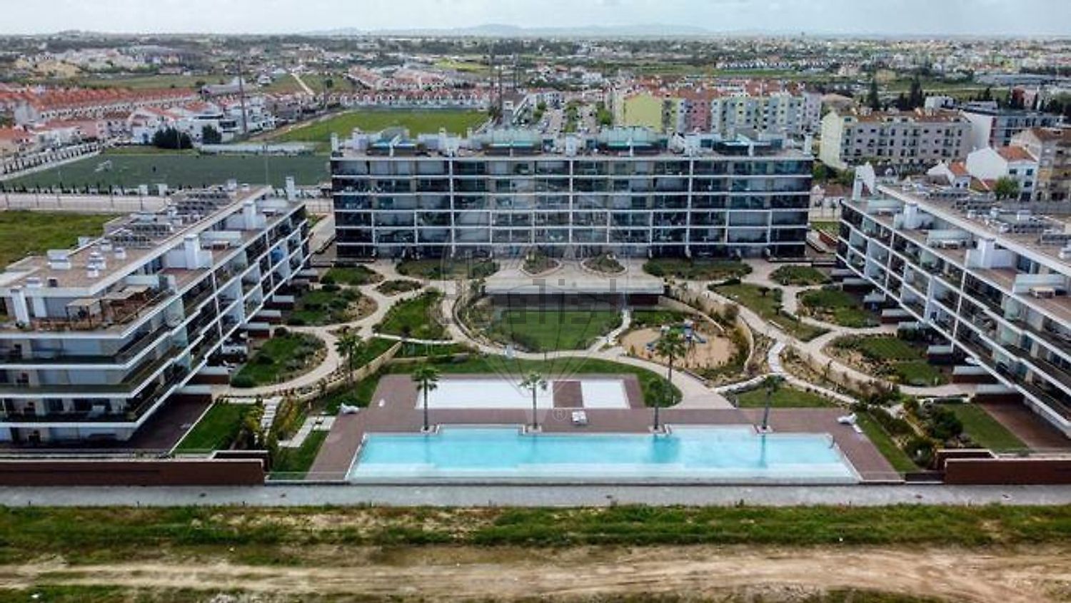 出租公寓 t3在Avenida 5 de Outubro, 401 - 游泳池