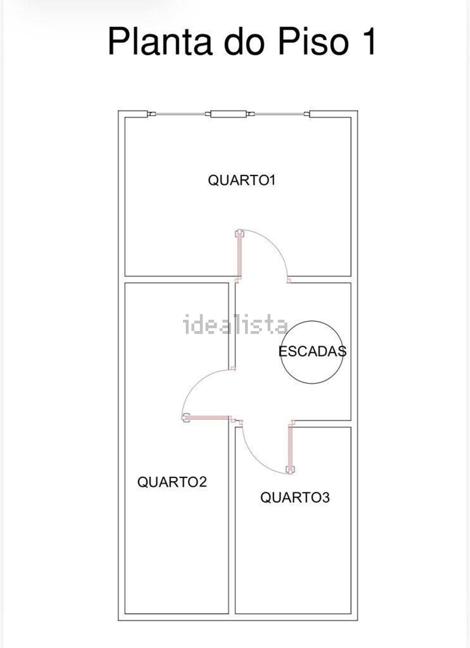 联排别墅出售在Sacavém e Prior Velho - 平面图