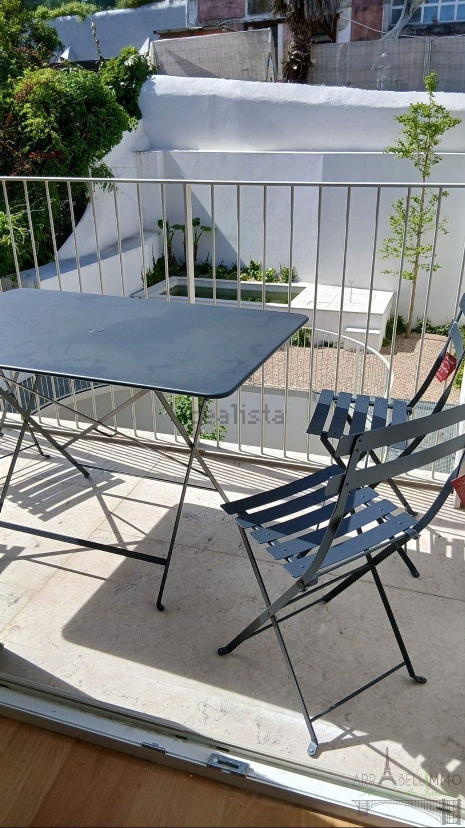 出租公寓 t2在Praça da Alegria - 露台