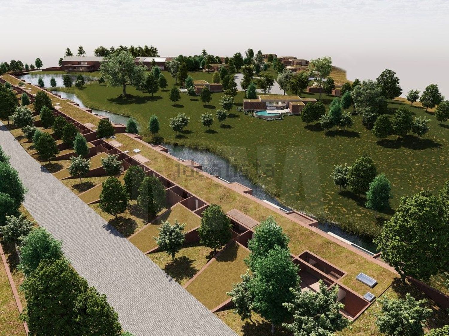 小楼房或独栋别墅出售在Melides - 游泳池