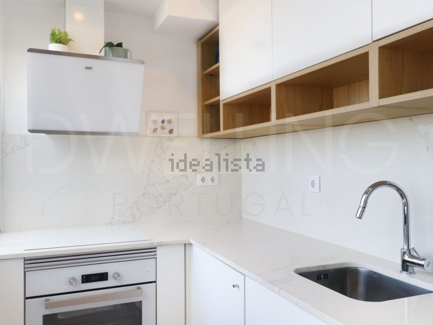 出租公寓 t1在Avenida Gonçalo Velho Cabral - 厨房