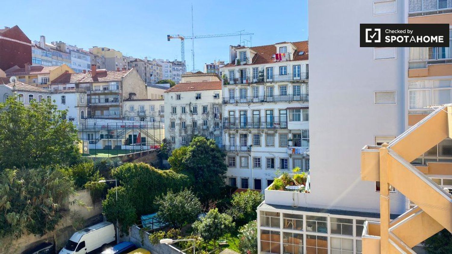 出租房间在Rua Leite de Vasconcelos - 视线