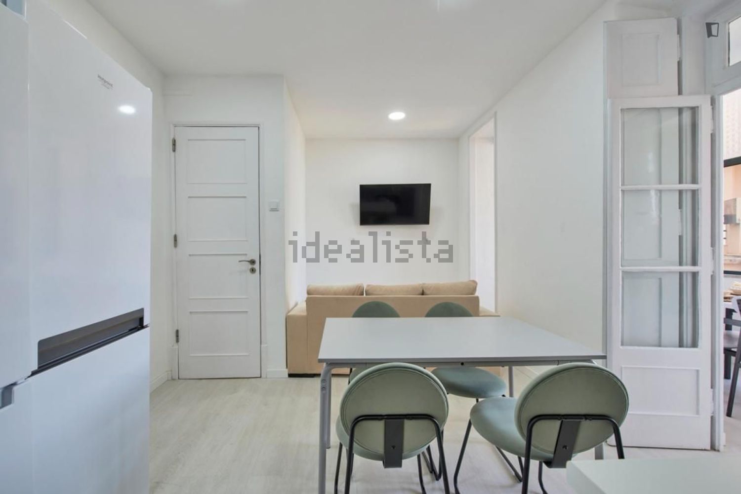 出租房间在Rua Castilho - 客厅