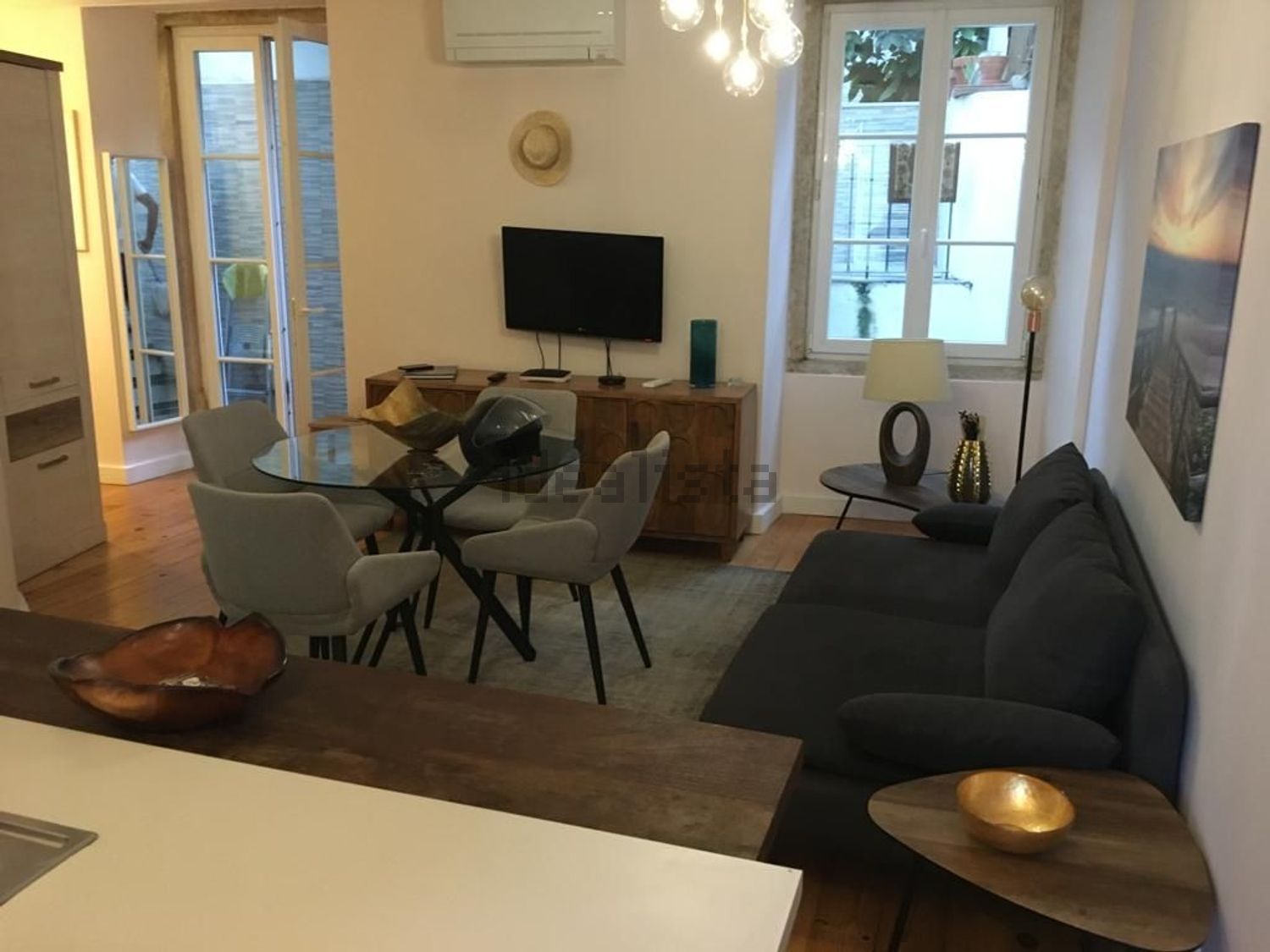 出租公寓 t1在Travessa dos Remédios, 3 - 客厅