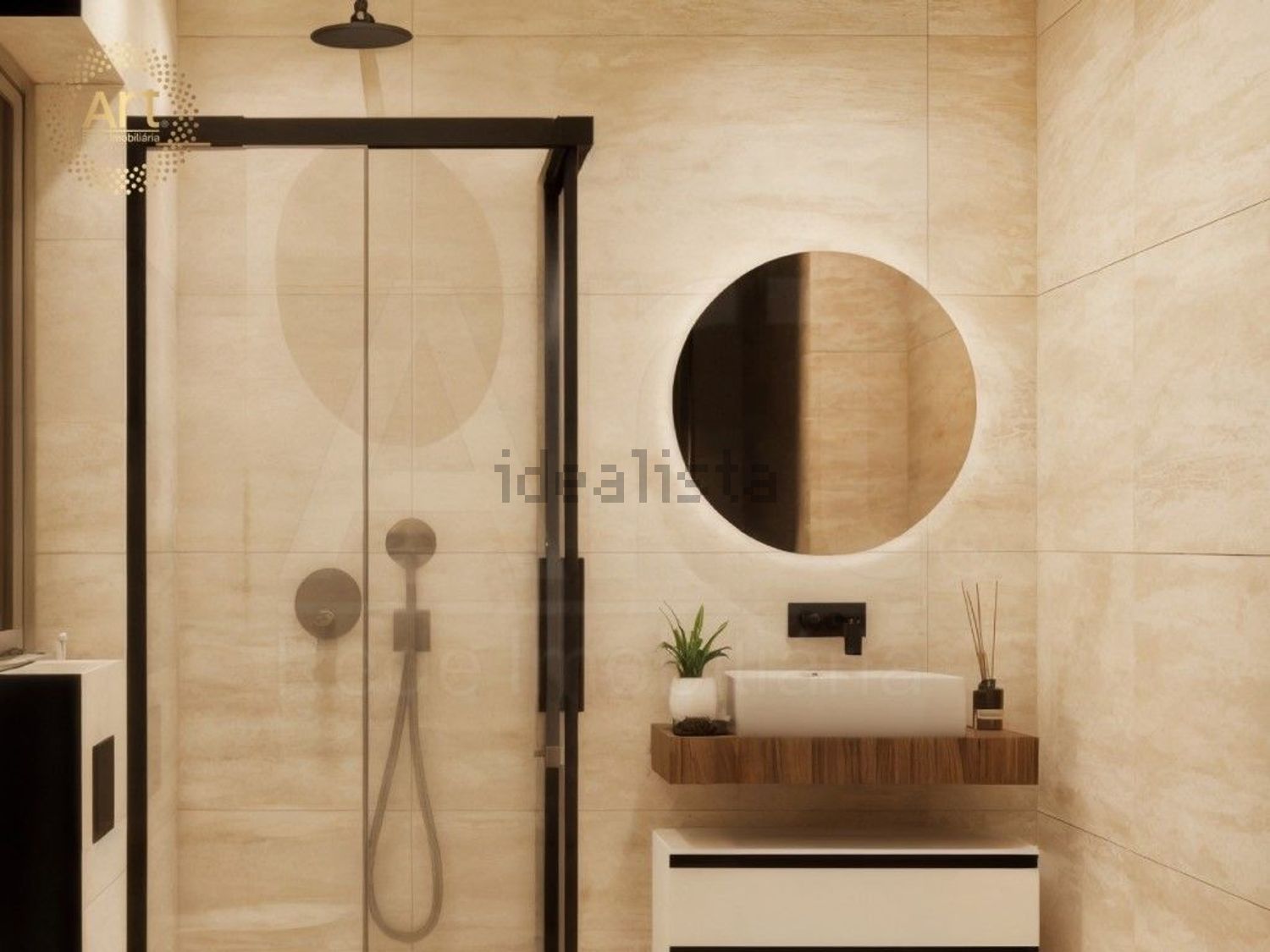 小楼房或独栋别墅出售在Avenida Principal - 卫生间