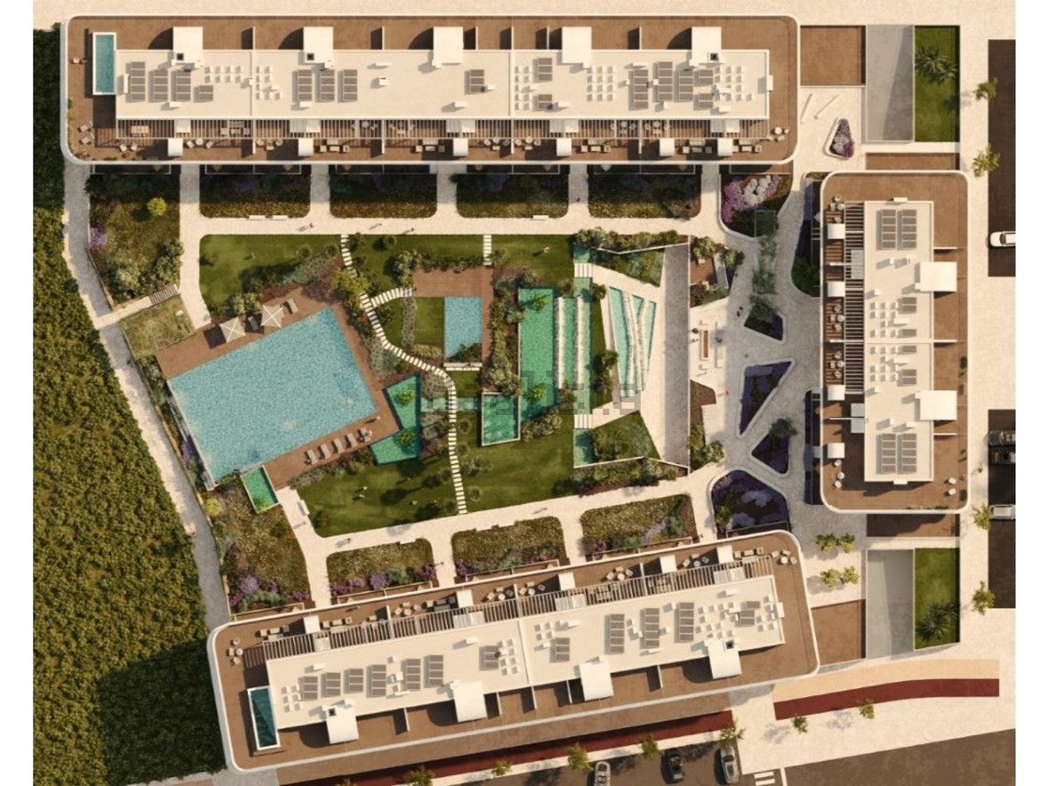 出租公寓 t2在Avenida 5 de Outubro, 53 - 视线