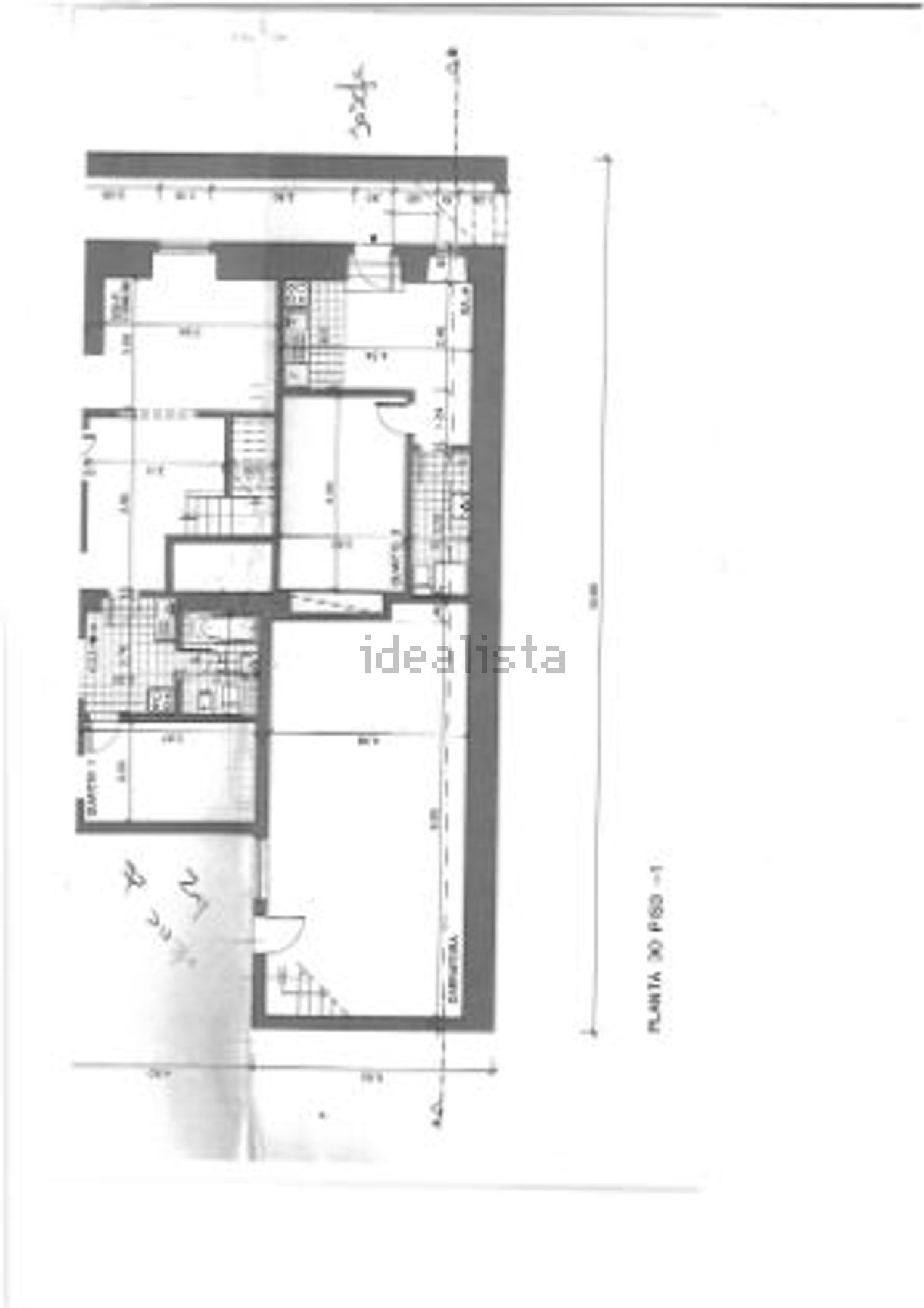 小楼房或独栋别墅出售在Rua Serpa Pinto s/n - 平面图