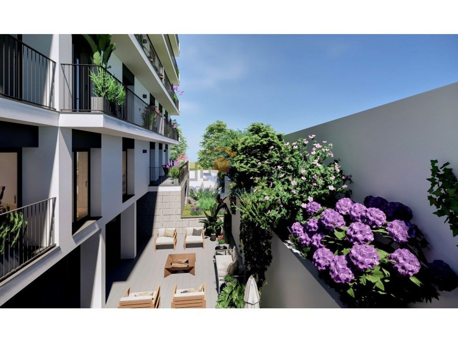 公寓 t3出售在Centro - 阳台