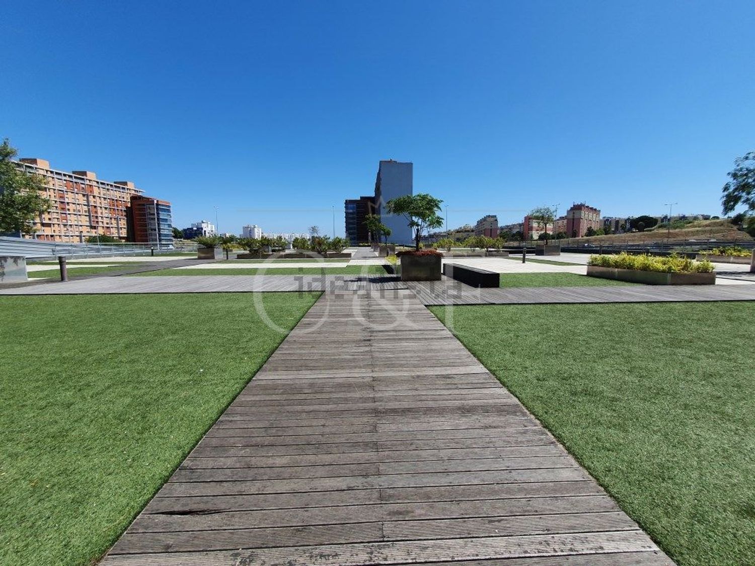 出租公寓 t1在Avenida Cidade de Bratislava - 花园