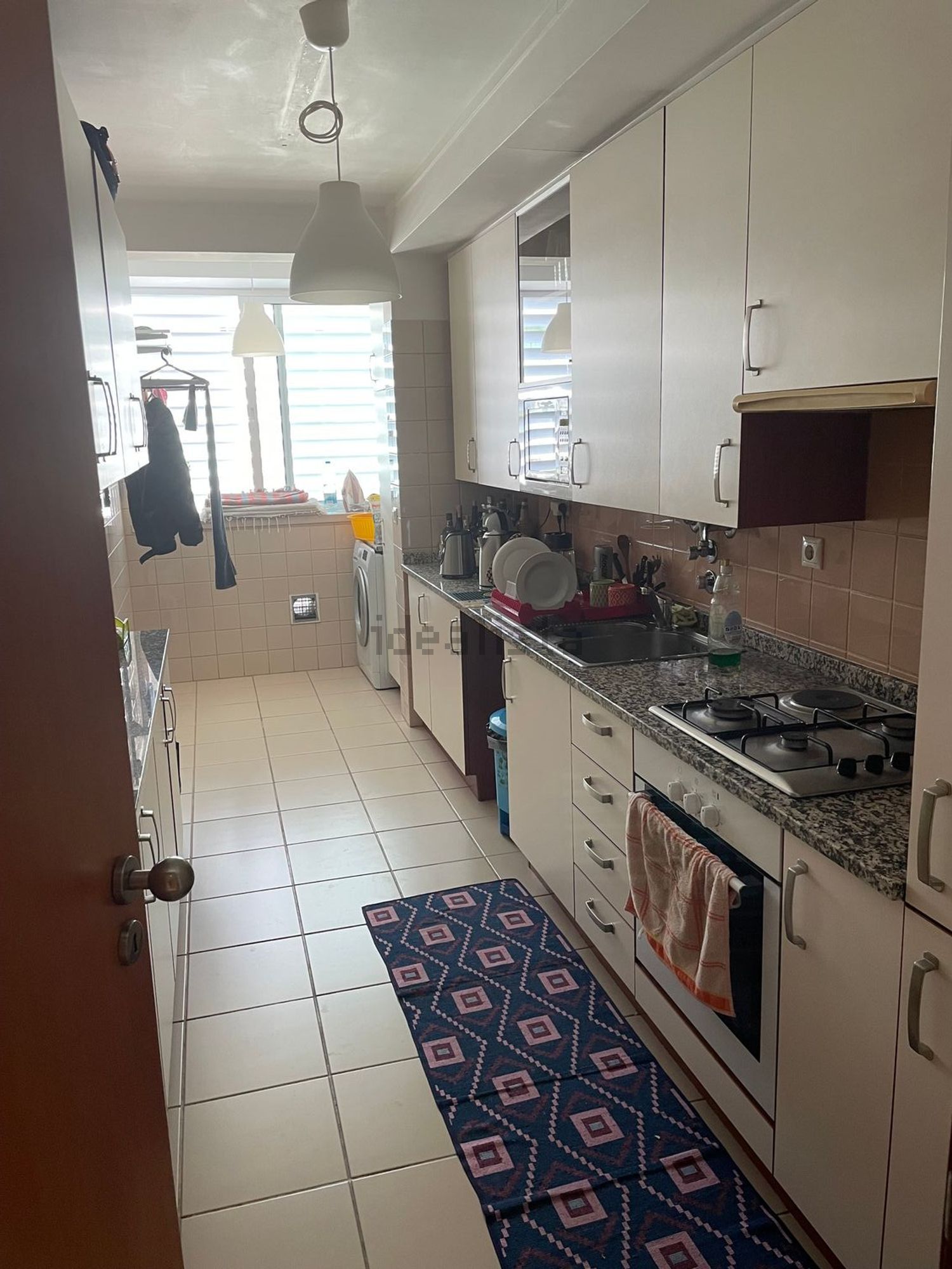 出租公寓 t3在Rua Maria de Lourdes Pintassilgo, 22 h - 厨房