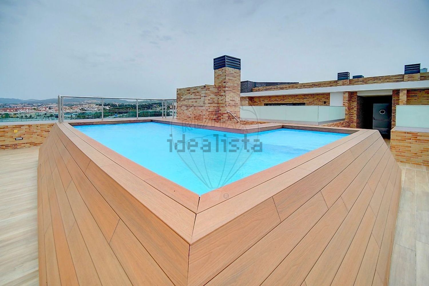 出租公寓 t2在Rua José Leiria Fernandes - 游泳池