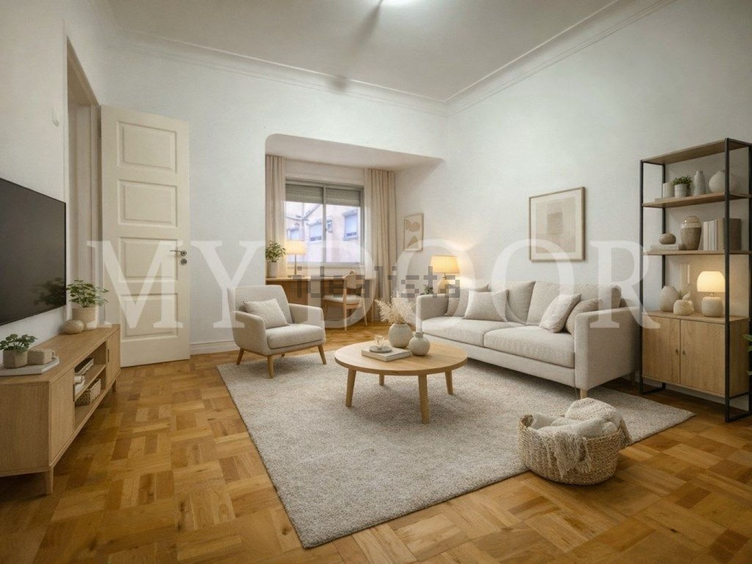 公寓 t1出售在Moscavide e Portela - 客厅