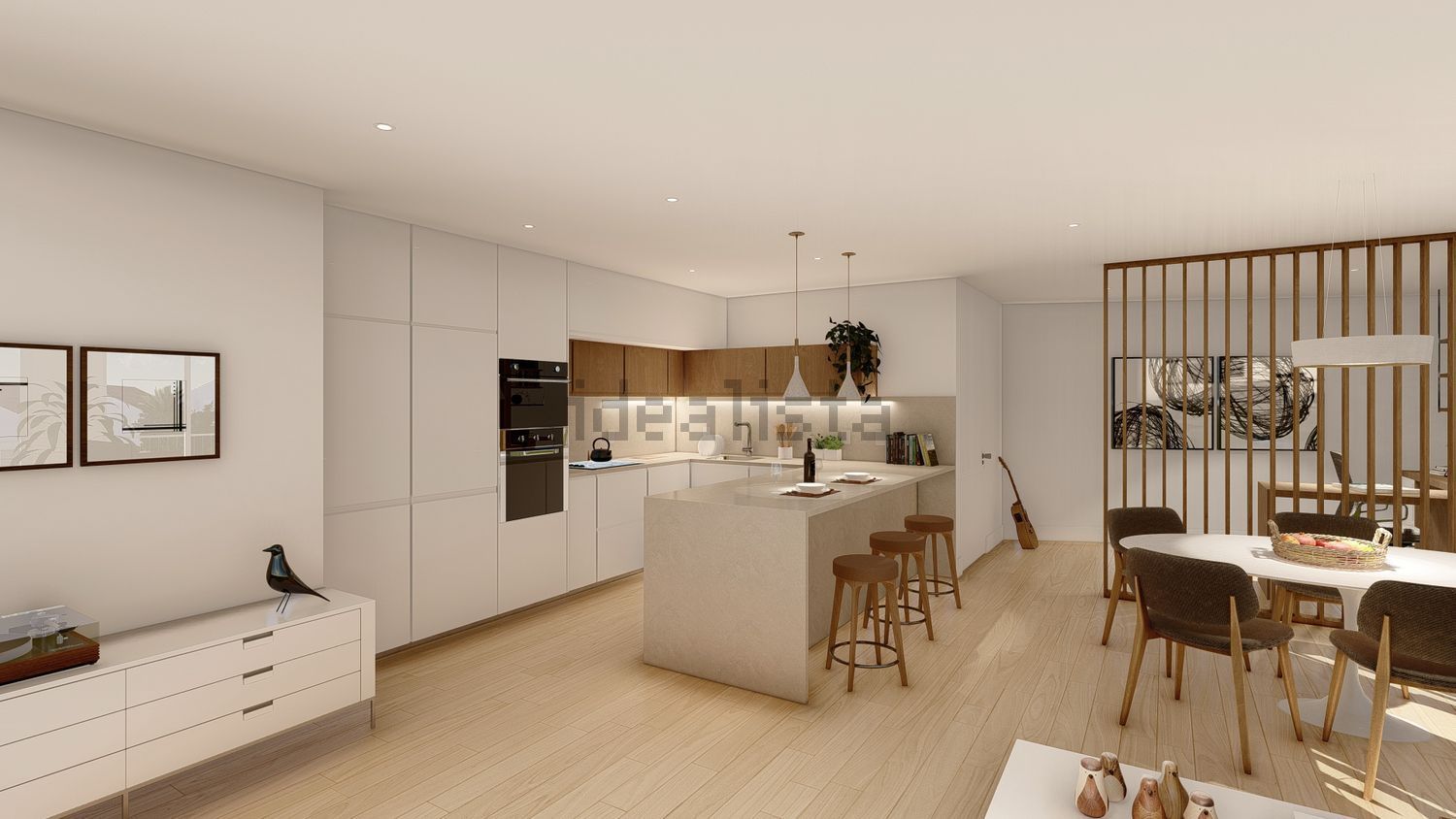 公寓 t3出售在Rua António Semedo, 1 - 厨房