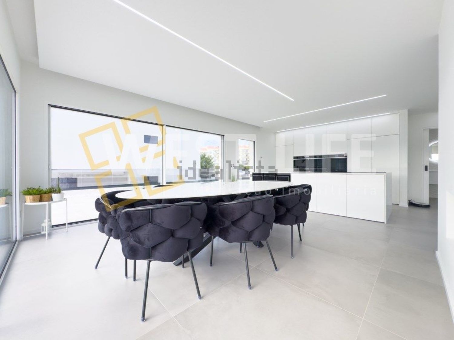 小楼房或独栋别墅出售在Centro - 客厅