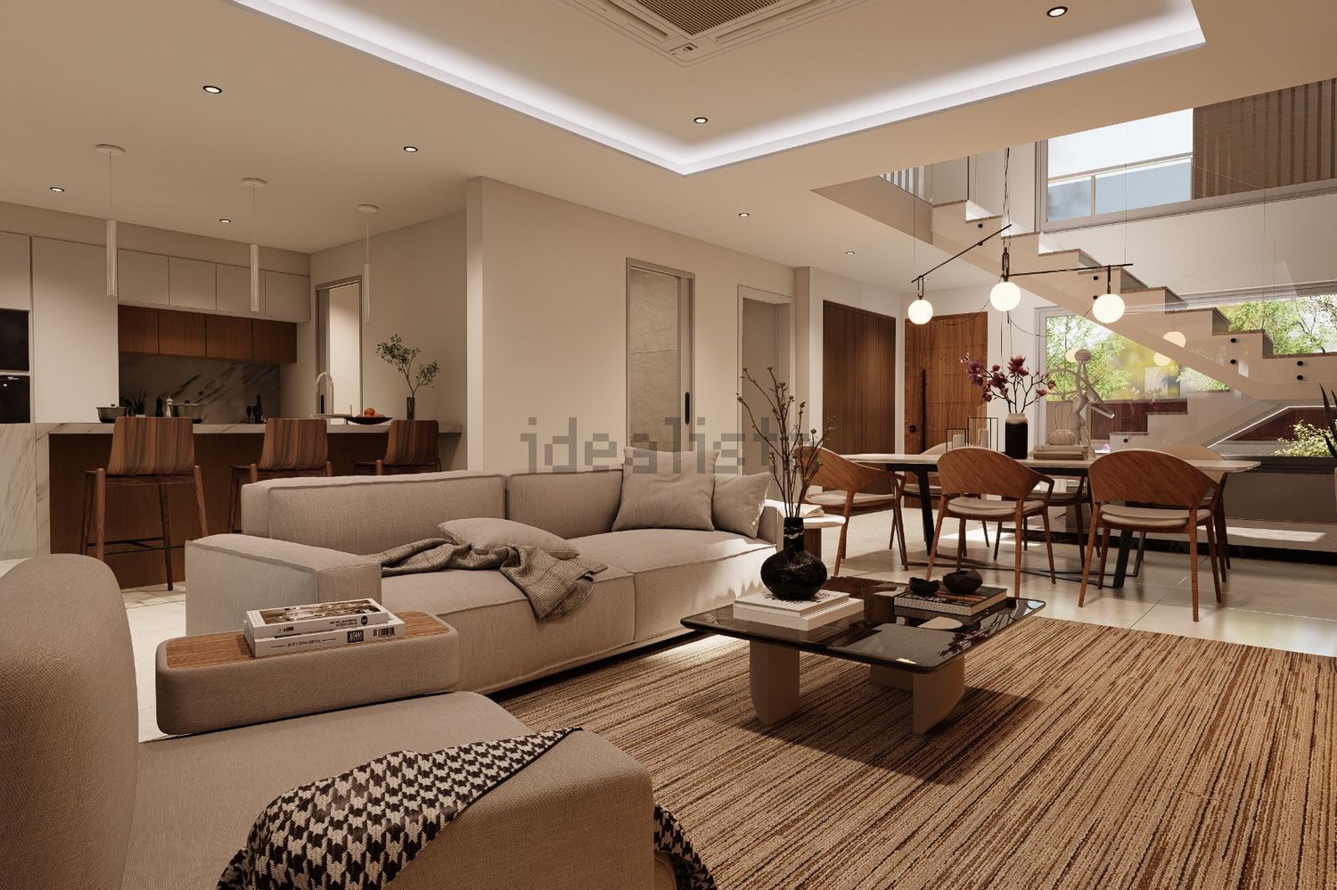 小楼房或独栋别墅出售在Marisol - Valadares - Quinta da Queimada - 客厅