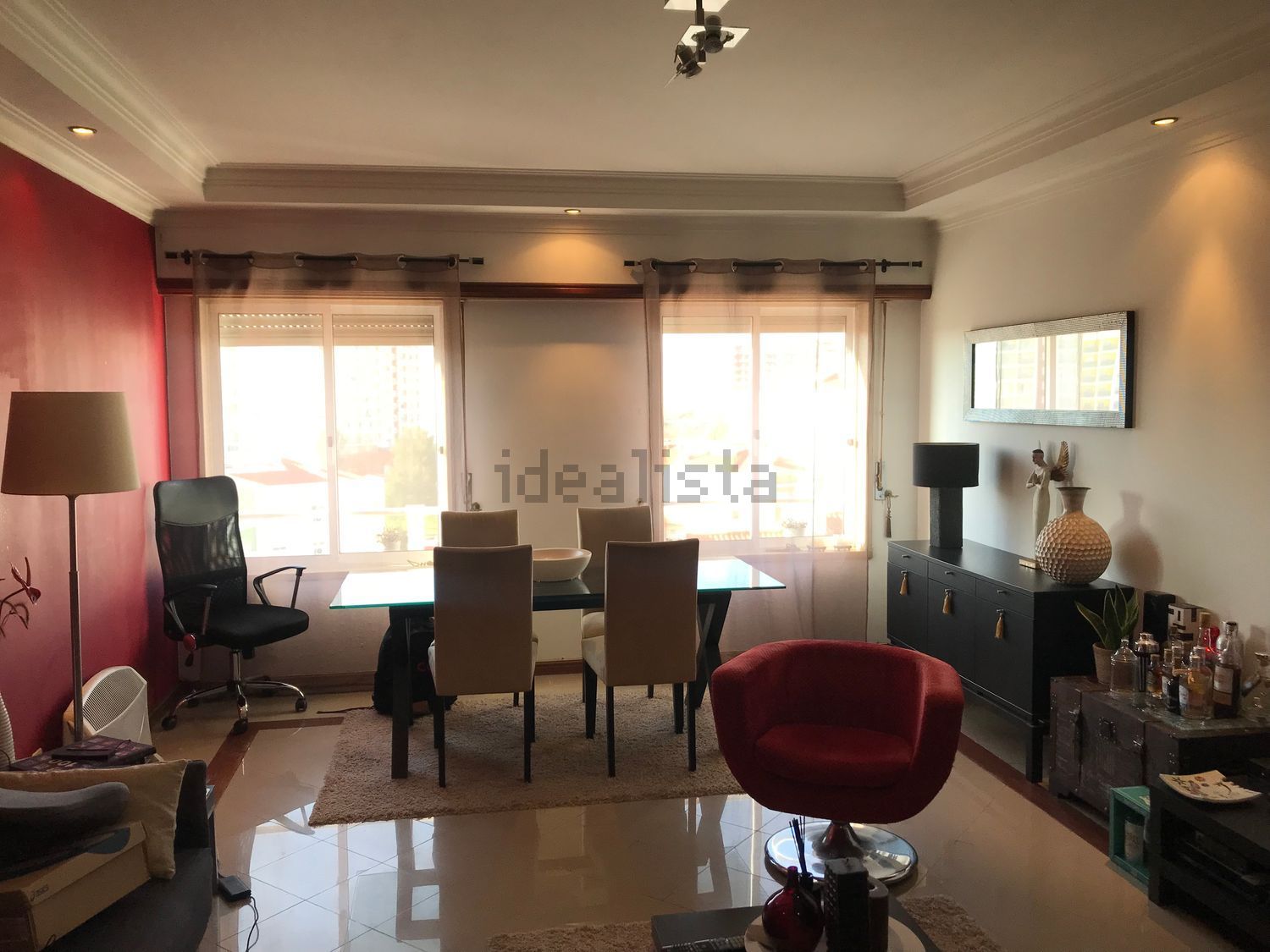 出租公寓 t1在Avenida Rui Grácio, 63 - 客厅