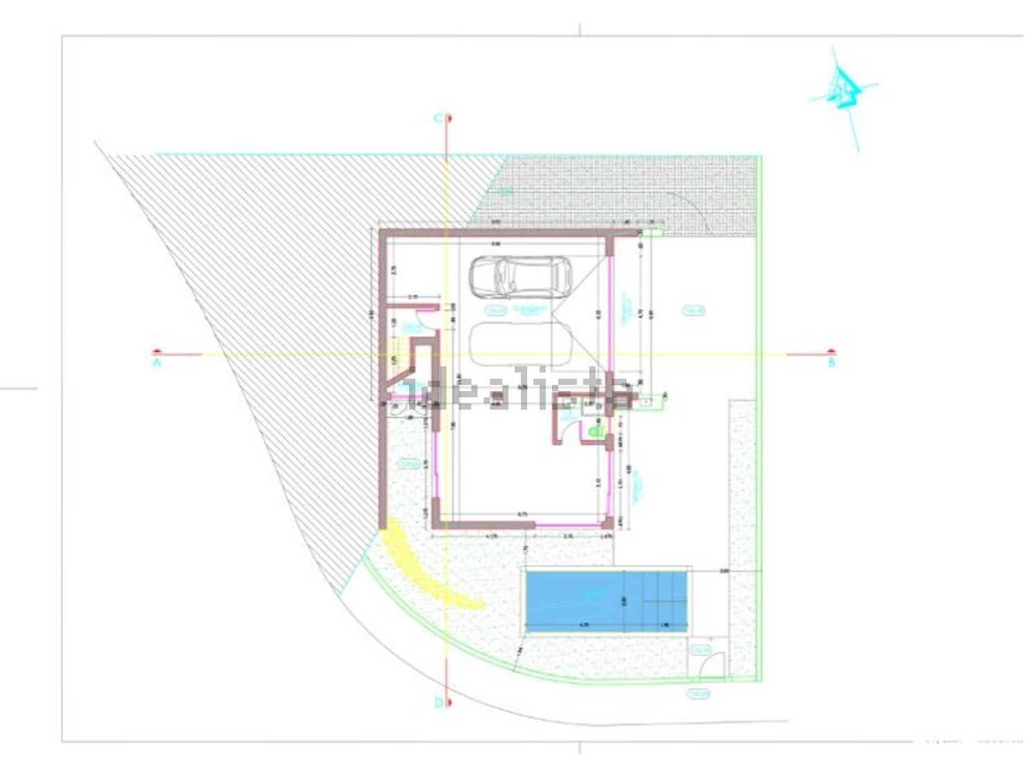 小楼房或独栋别墅出售在Zambujal - Longo da Vila - 平面图