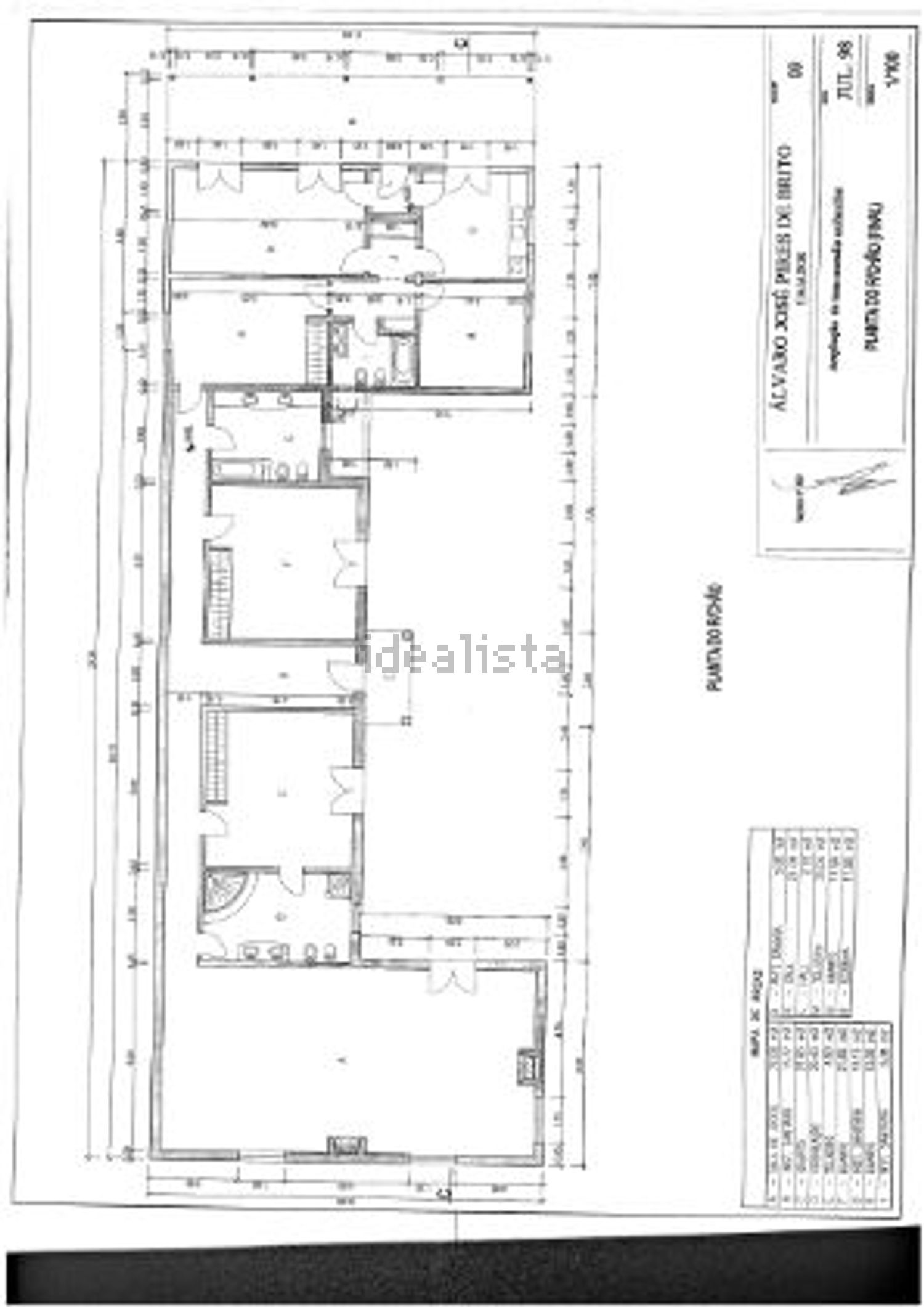 庄园出售在Rua 9 de Março, 27 - 平面图