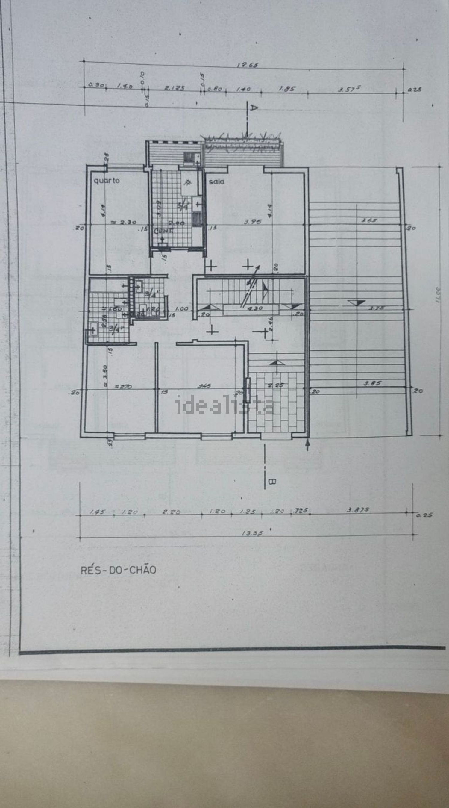 公寓 t3出售在Avenida Comandante Luís António da Silva - 平面图
