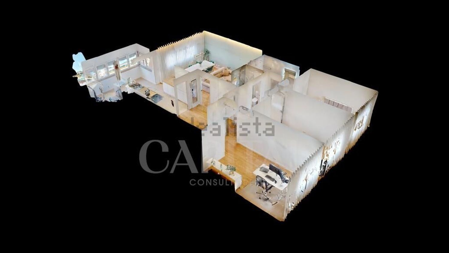 出租公寓 t3在Alto dos Moinhos - 平面图