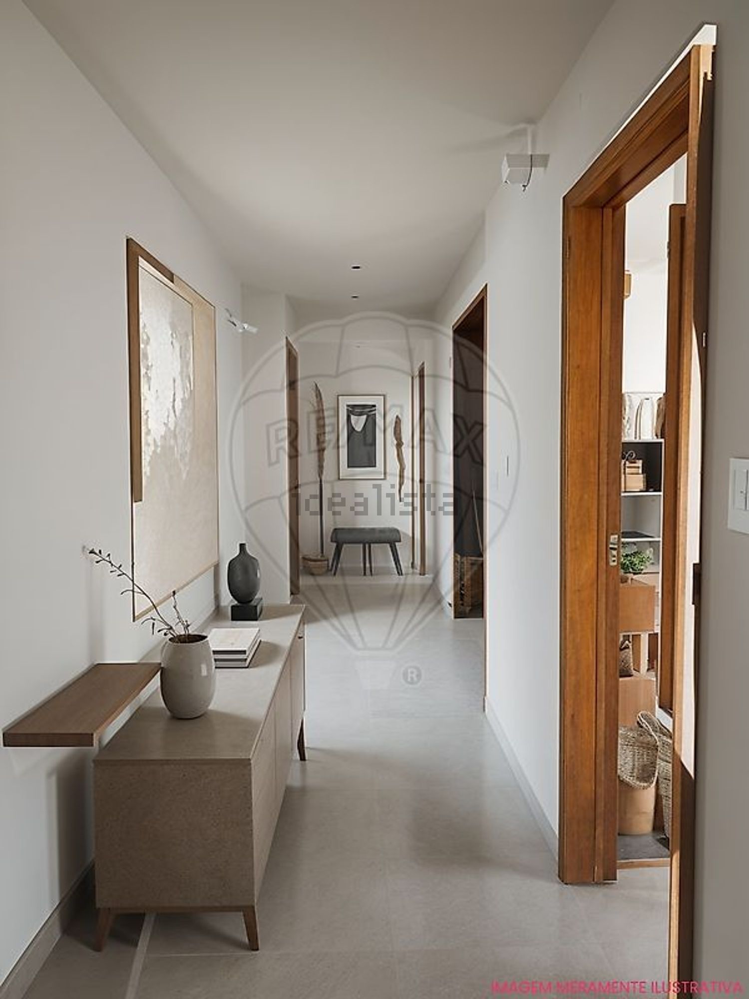 小楼房或独栋别墅出售在Lamas e Cercal - 过道