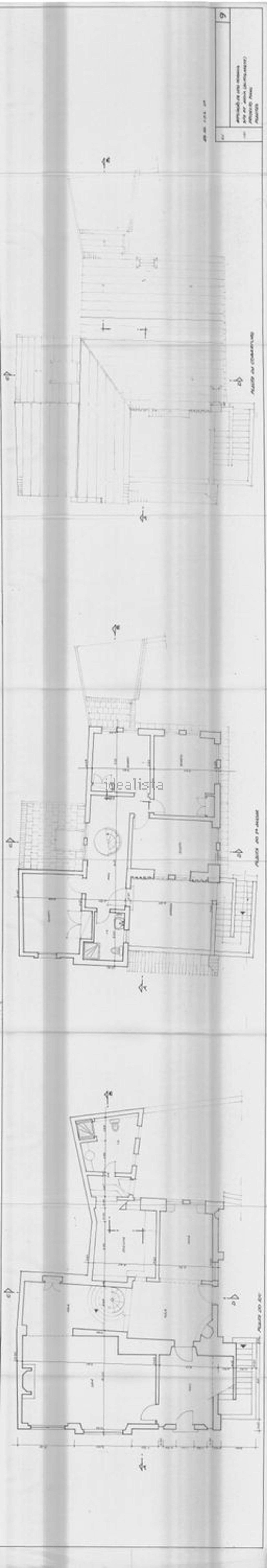 小楼房或独栋别墅出售在Rua Pintor Manuel da Silva - 平面图
