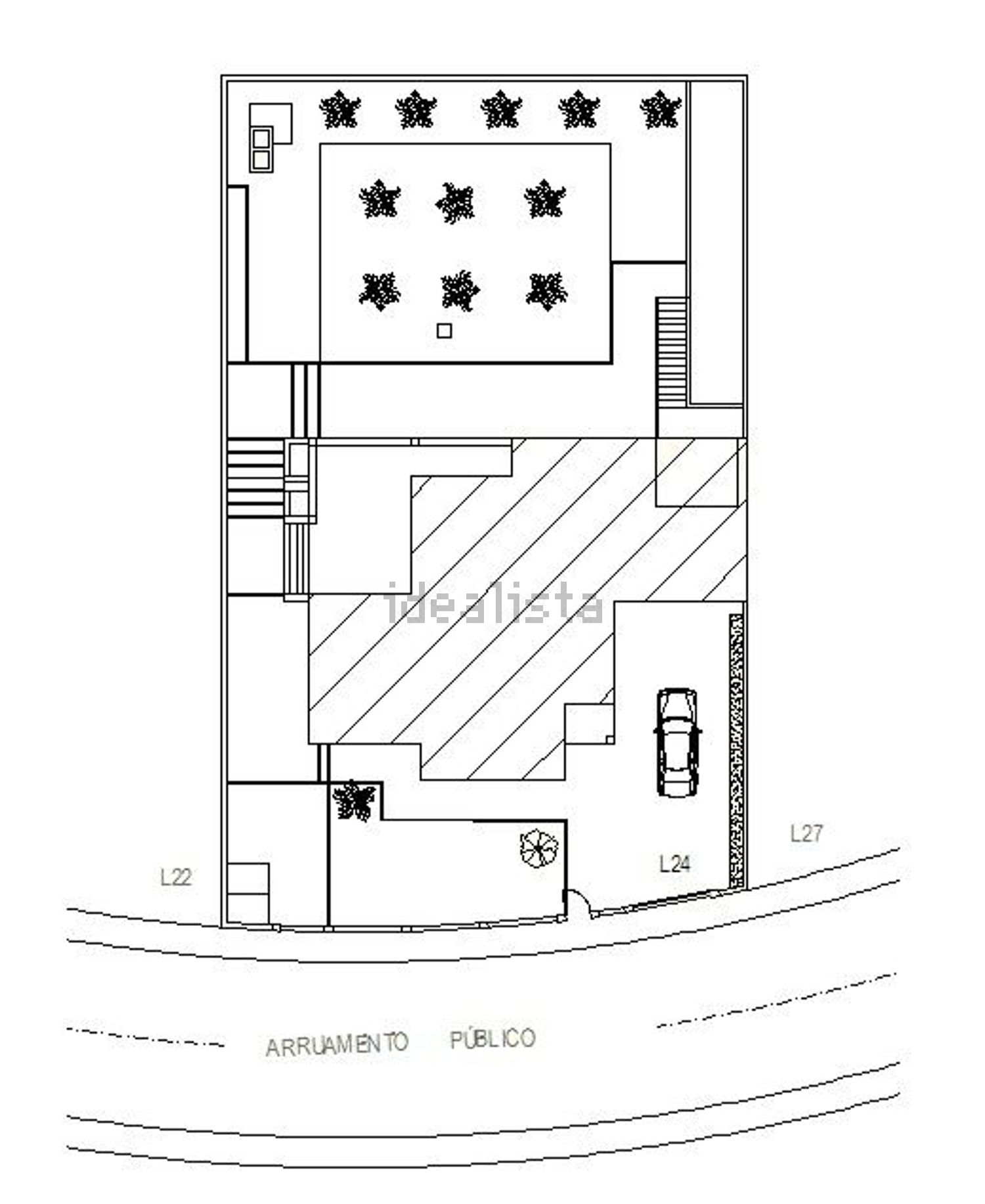 小楼房或独栋别墅出售在Rua do Mosqueiro, 19 - 平面图