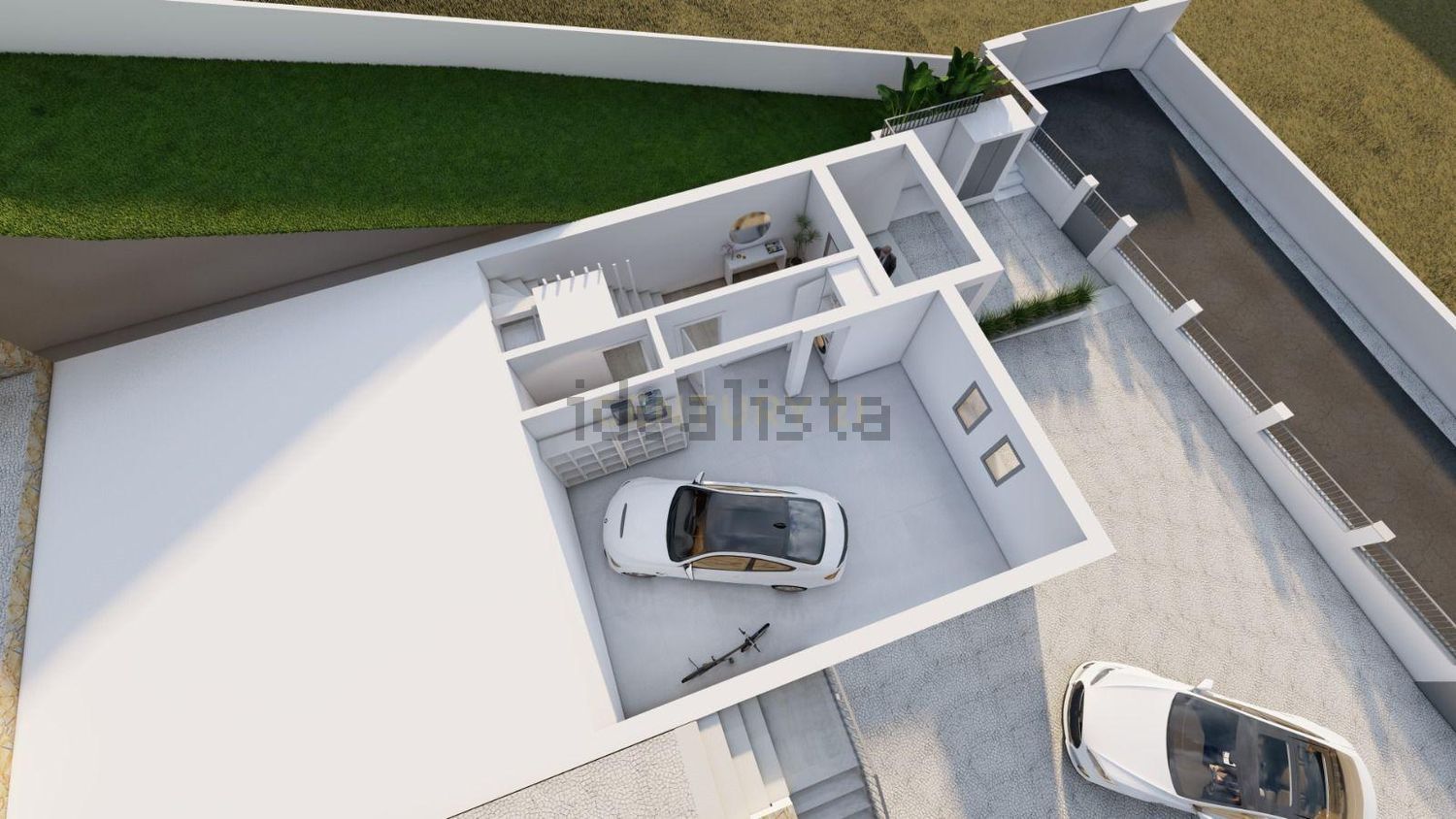 小楼房或独栋别墅出售在Rua Major António Pereira de Almeida s/n - 平面图