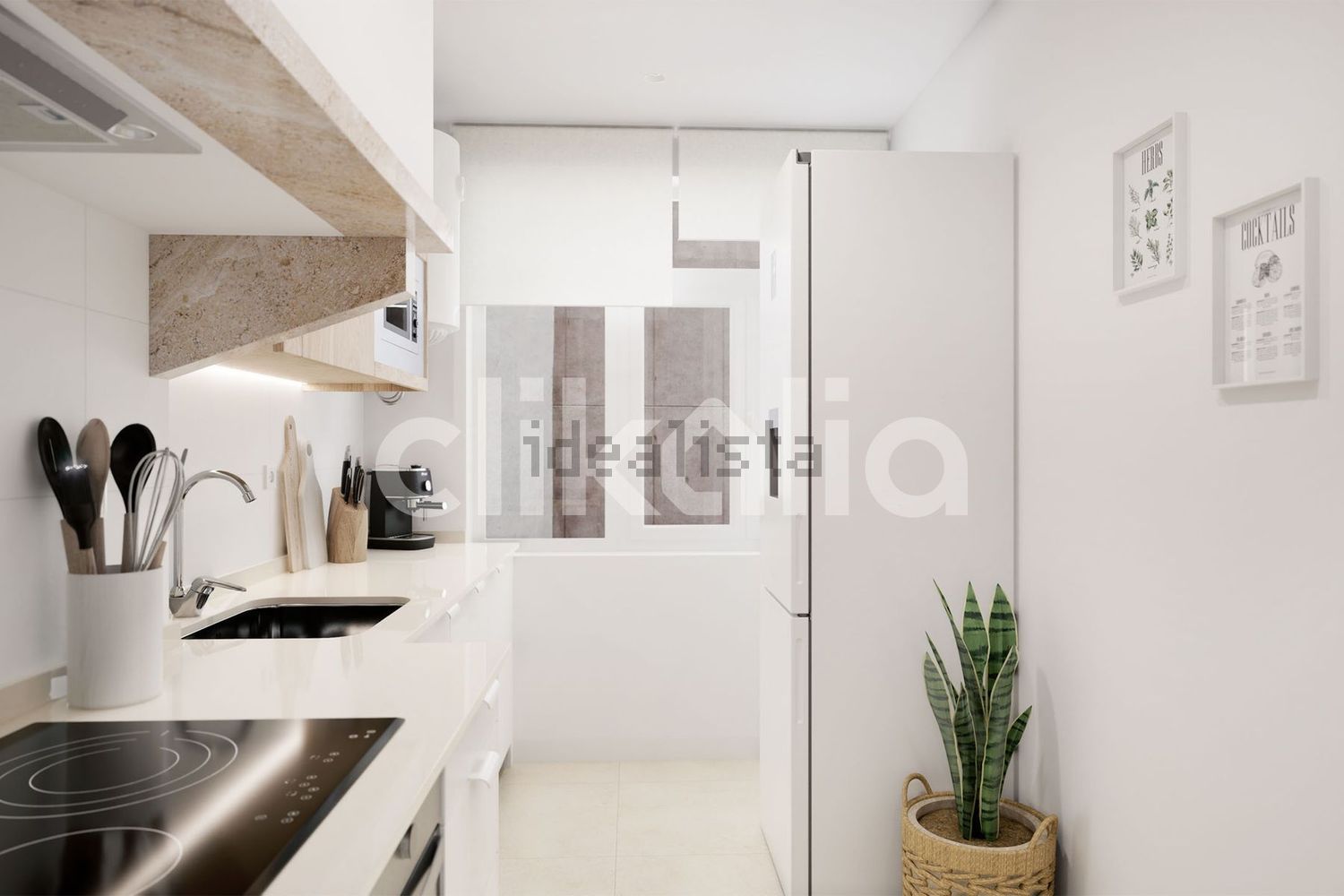 公寓 t1出售在Rua Comandante Sacadura Cabral - 厨房