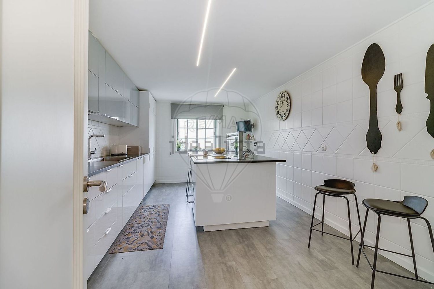 公寓 t3出售在Rua do Borratem - 厨房