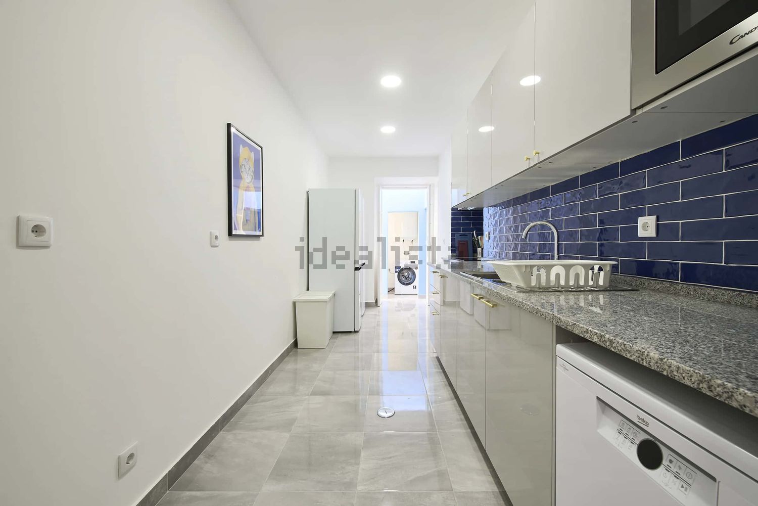 出租房间Calçada de Santo André, 92 - 厨房