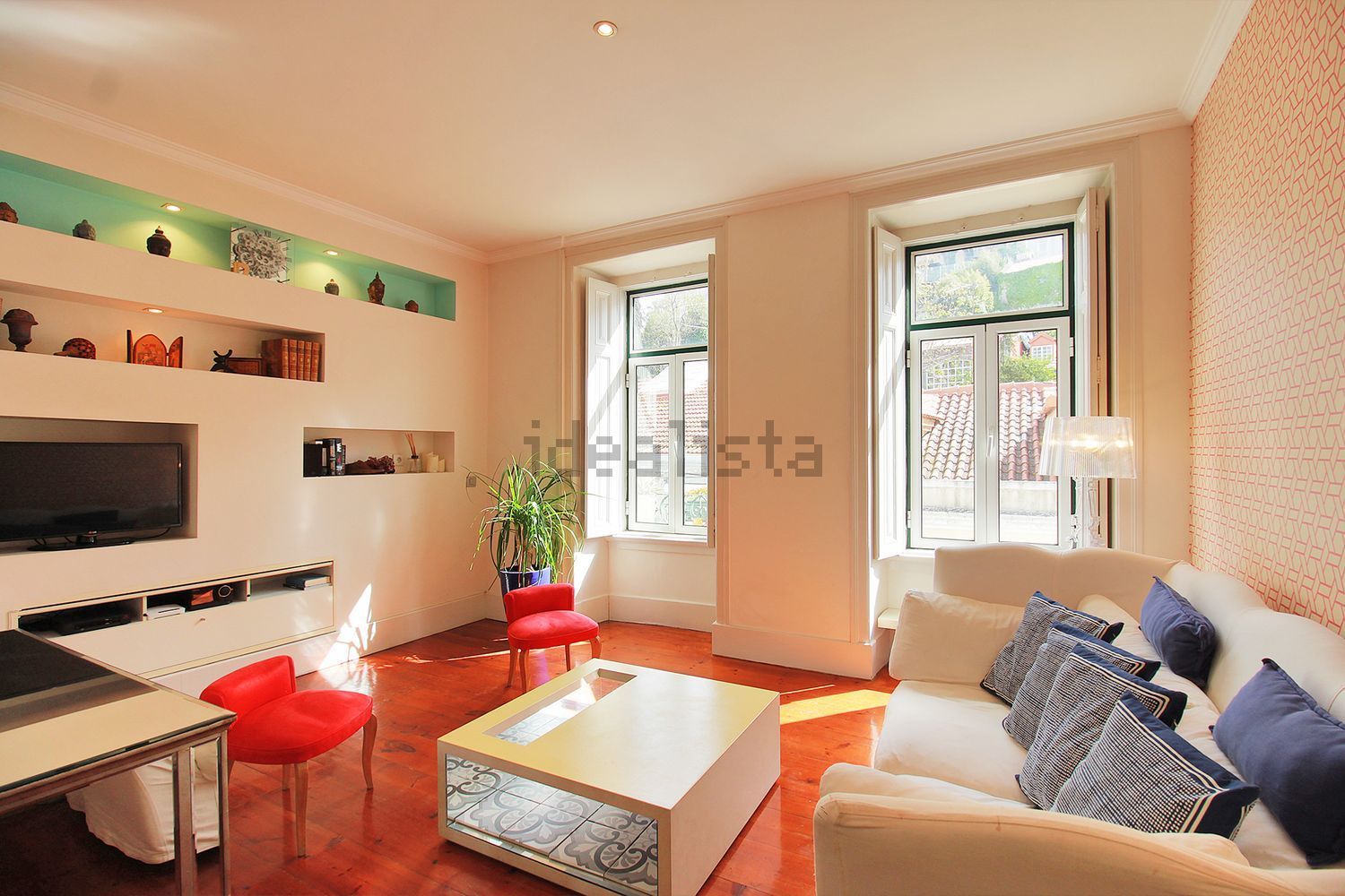 复式公寓出售在Rua das Taipas - 客厅