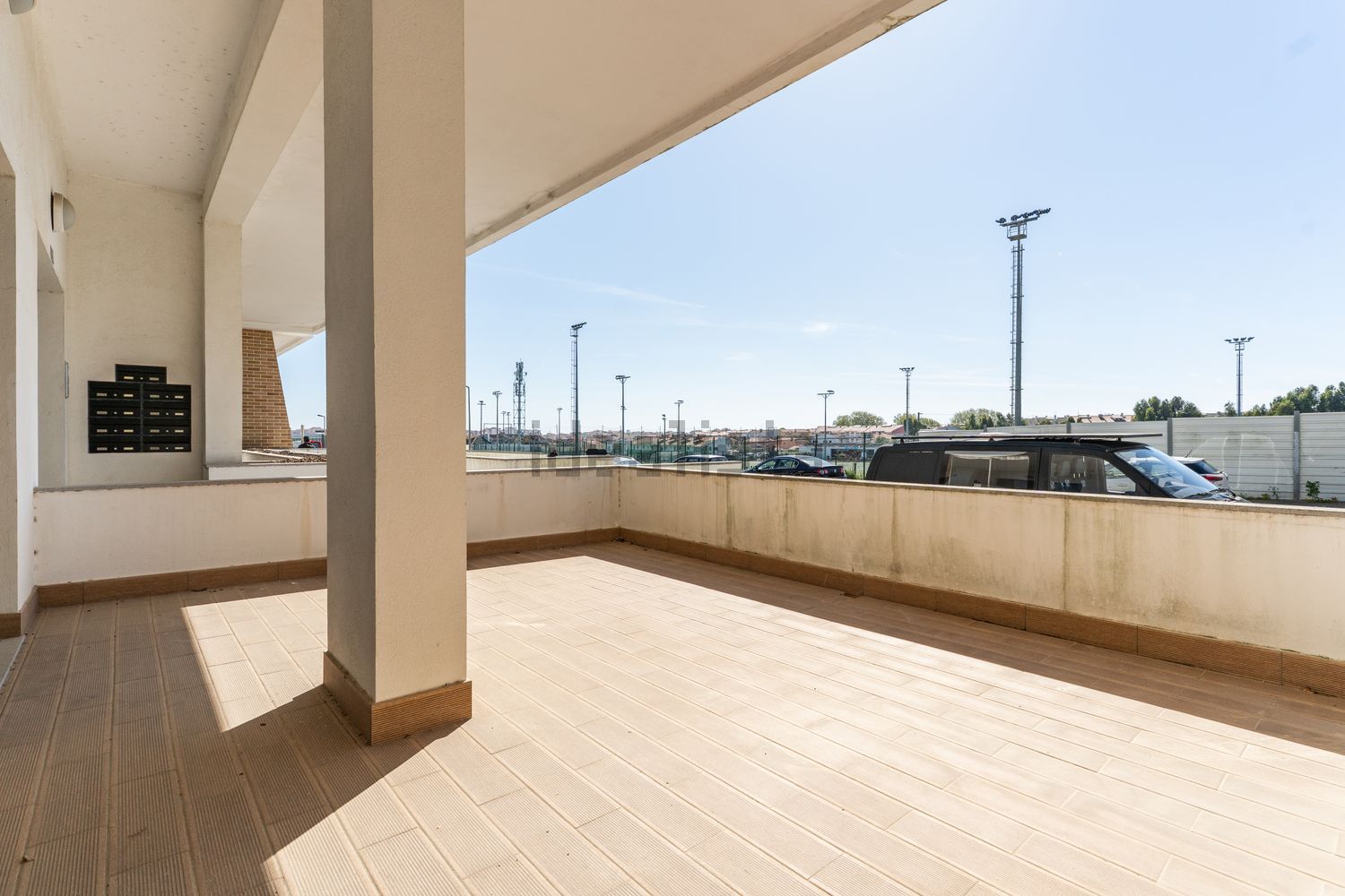 出租公寓 t1在Rua do Campo de Futebol - 阳台