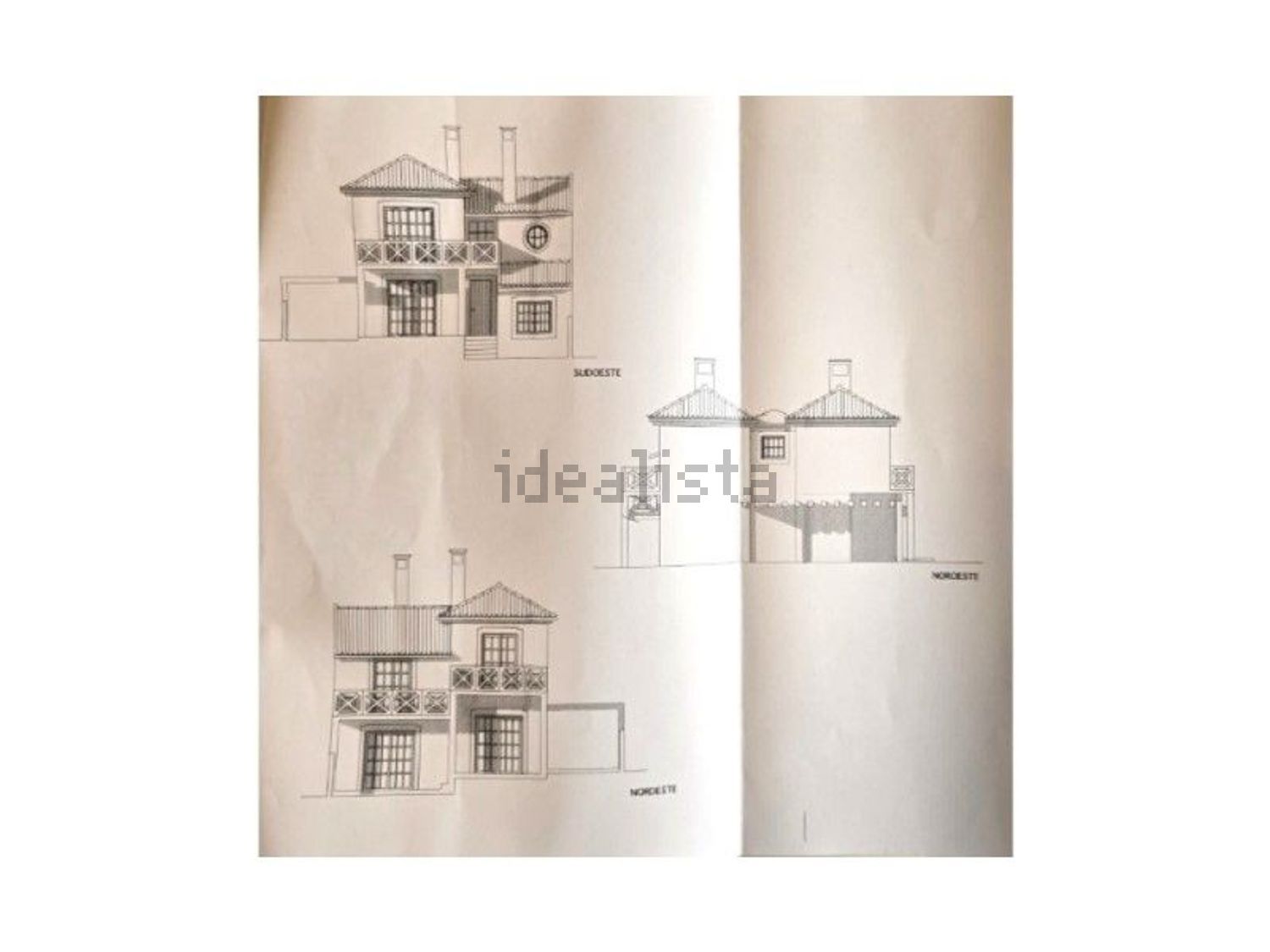 出租小楼房或独栋别墅在Talaíde - 平面图