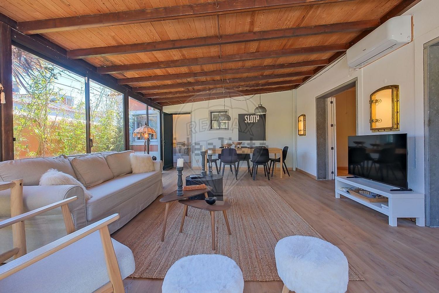 出租小楼房或独栋别墅在Beloura - Penha Longa - 客厅