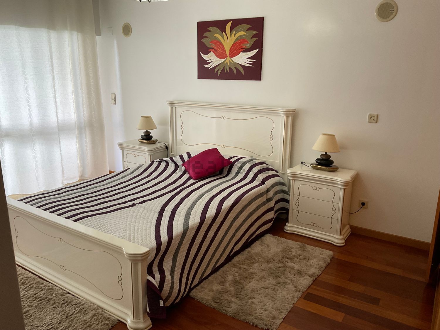 出租公寓 t2在Bairro do Rosário - 卧室