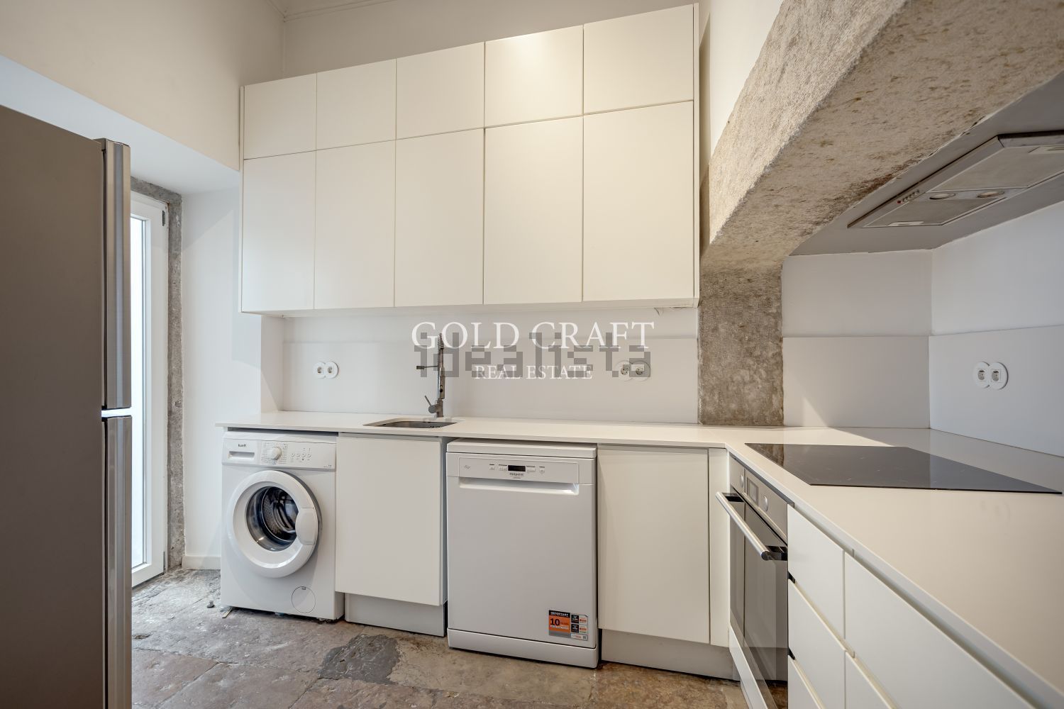 出租公寓 t3在Rua das Janelas Verdes - 厨房