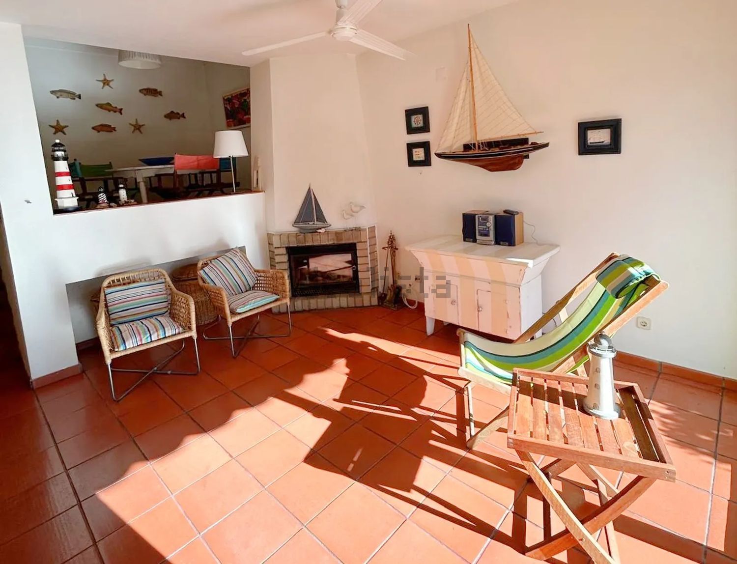 联排别墅出售Troia - 客厅