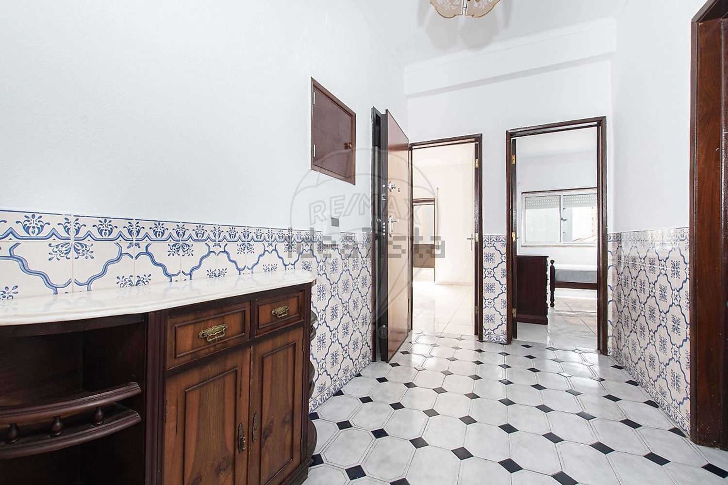 出租公寓 t2在Rua Almeida Garrett - 卧室