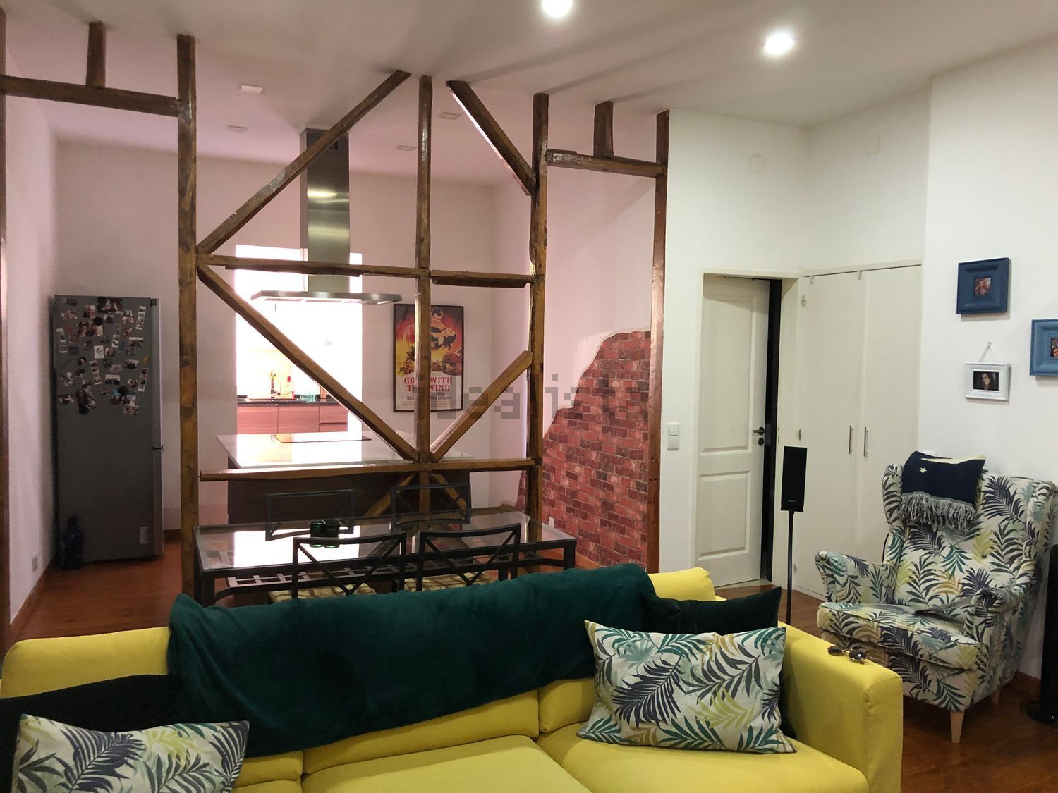 出租公寓 t1在Rua Sabino de Sousa, 73 - 客厅