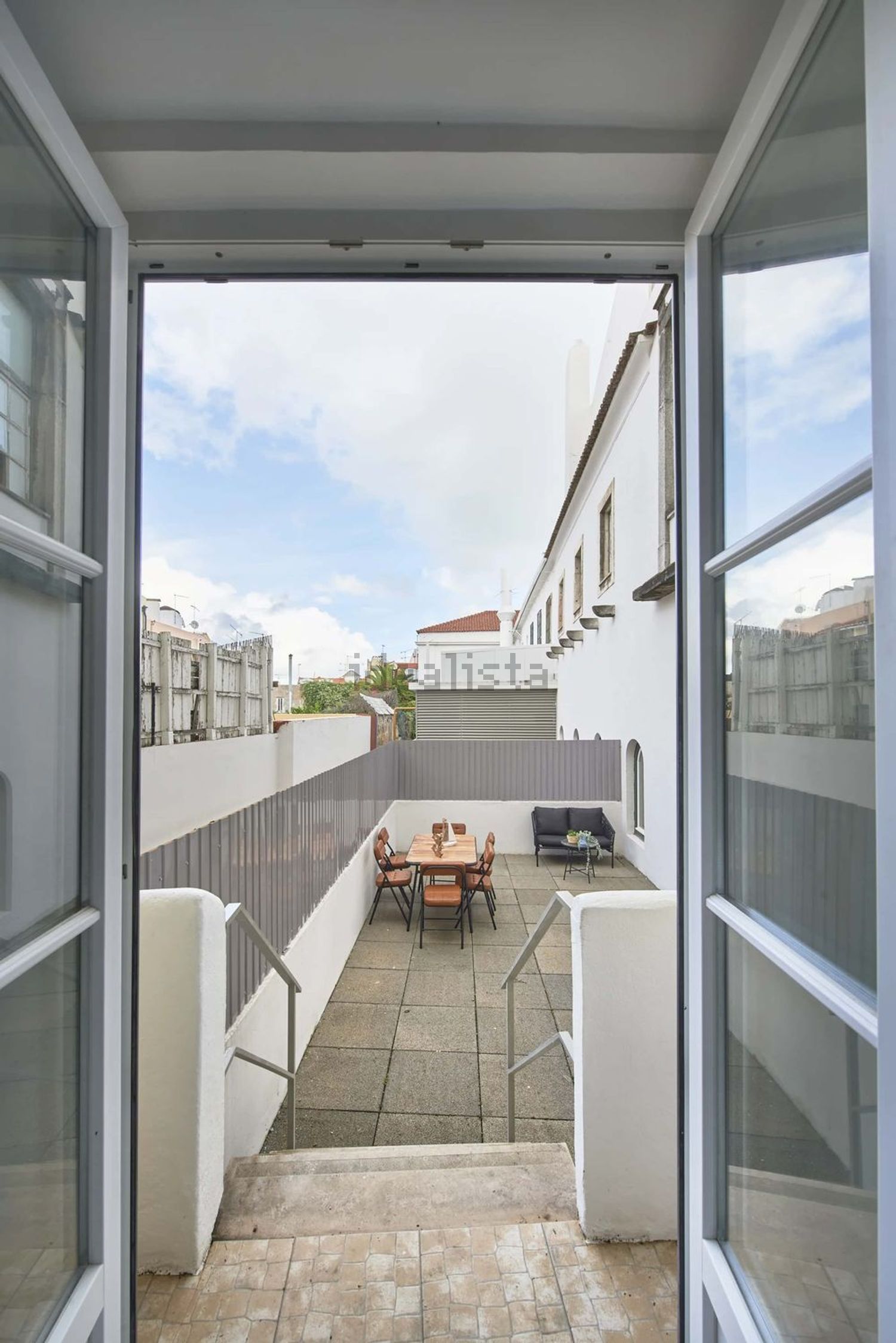 出租房间在Rua Nova da Trindade, 22 - 阳台