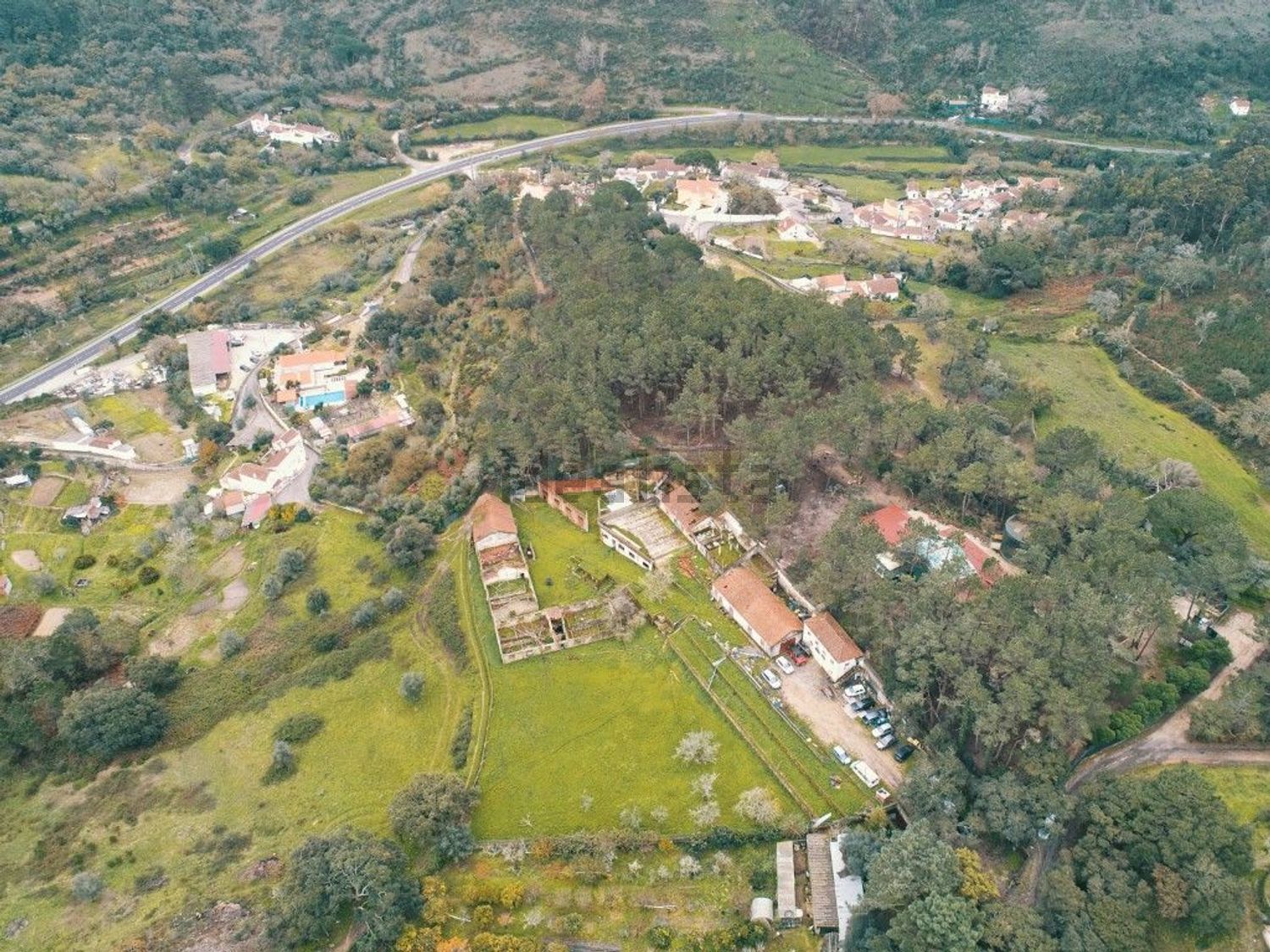 庄园出售在Lousa - 视线