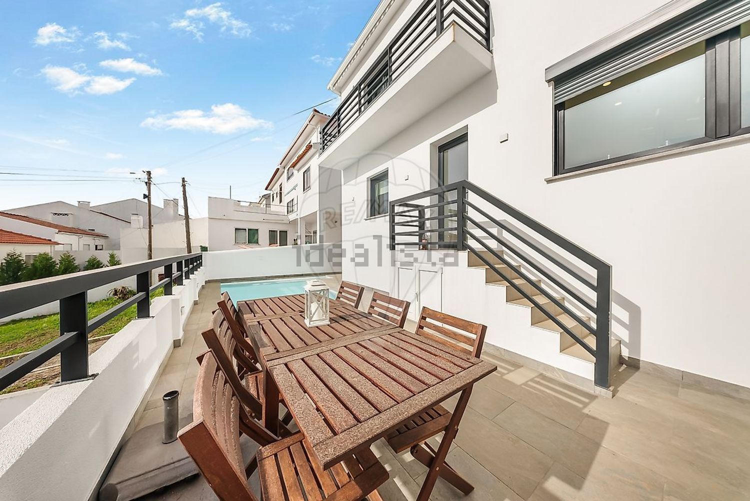 小楼房或独栋别墅出售在Bairro Vila Morena - 阳台