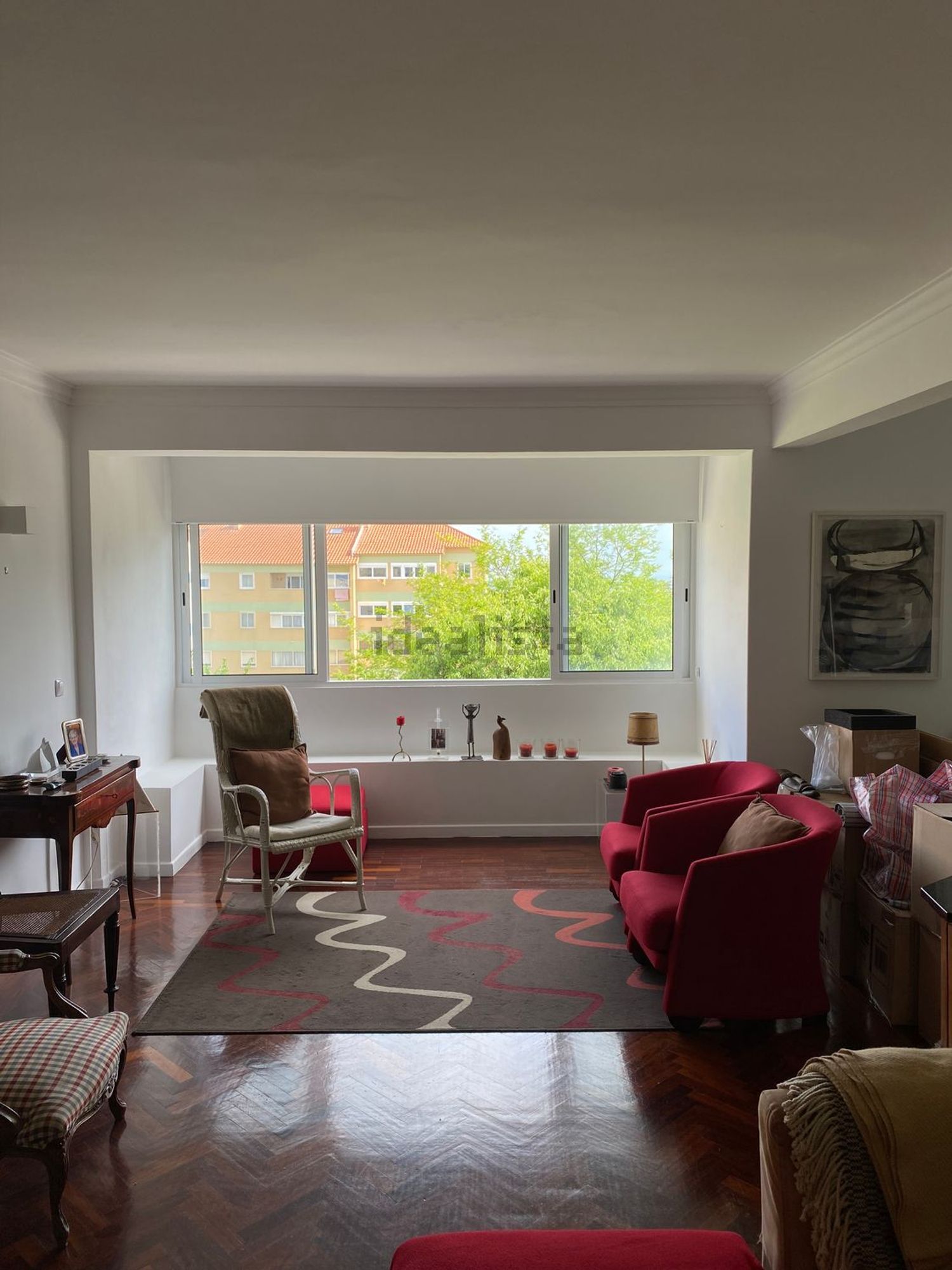 出租公寓 t2在Rua Laura Alves, 8 - 客厅