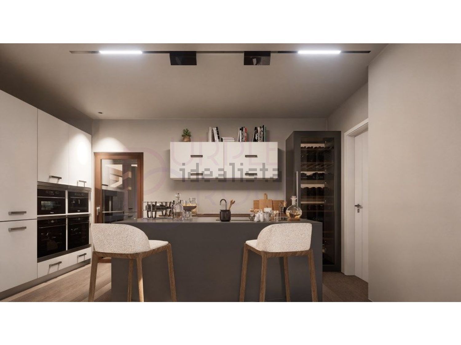 双拼别墅出售在Pinhal do General - 客厅