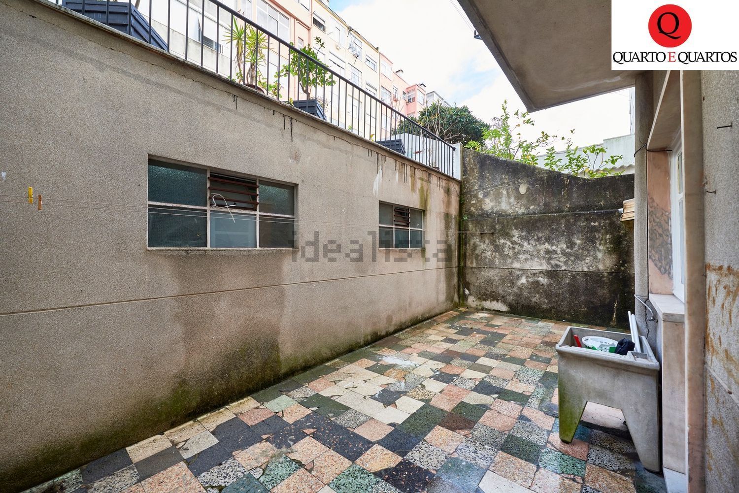 出租房间在Rua Abel Botelho - 阳台