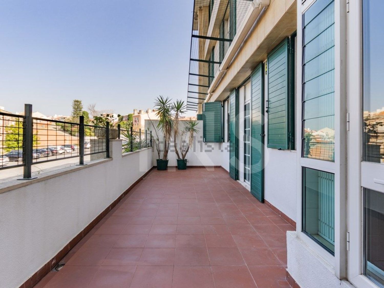 出租公寓 t2在Rua do Borja - 阳台