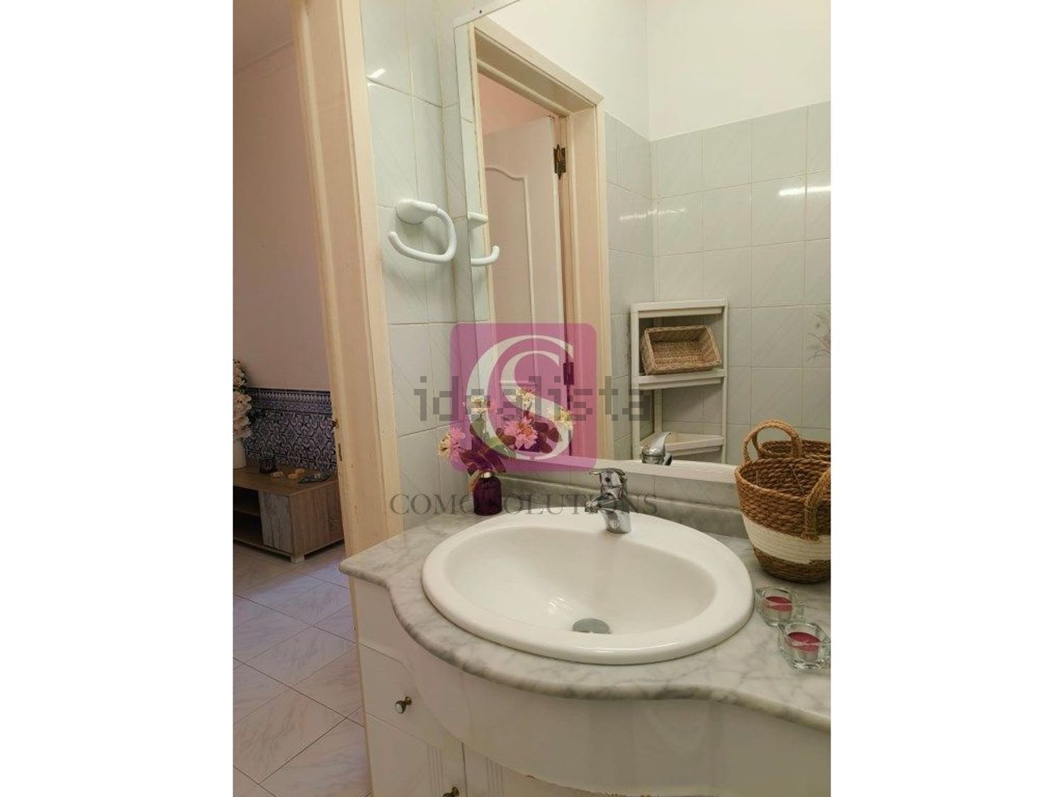 出租公寓 t1在Rua Santo Eloy, 37 - 卫生间