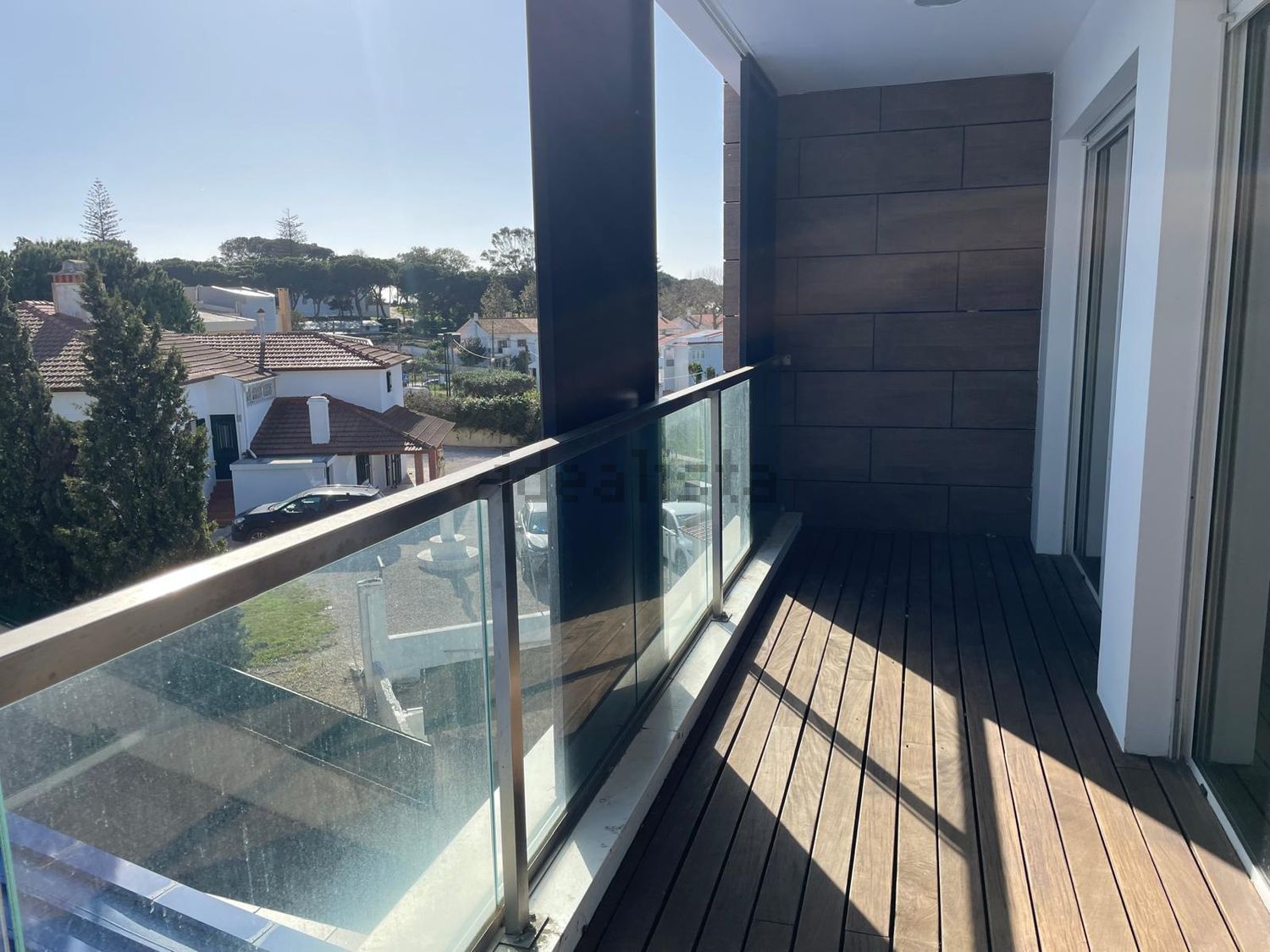 出租公寓 t1在Caparica e Trafaria - 露台